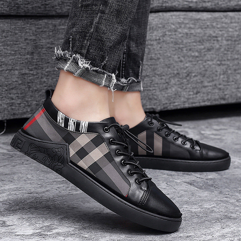 Breathable Check Cloth Board Shoes Youth Casual Shoes Men - Premium Sneakers from My Store - Just €87.76! Shop now at KIYOO Royal Brand