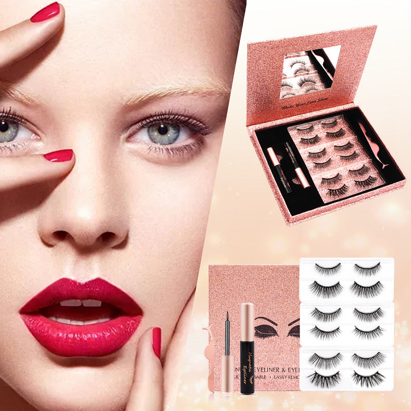 No Glue Waterproof Magnetic Lashes Eyeliner Magnetic Kit - Premium Cosmetica from My Store - Just €65.92! Shop now at KIYOO Royal Brand