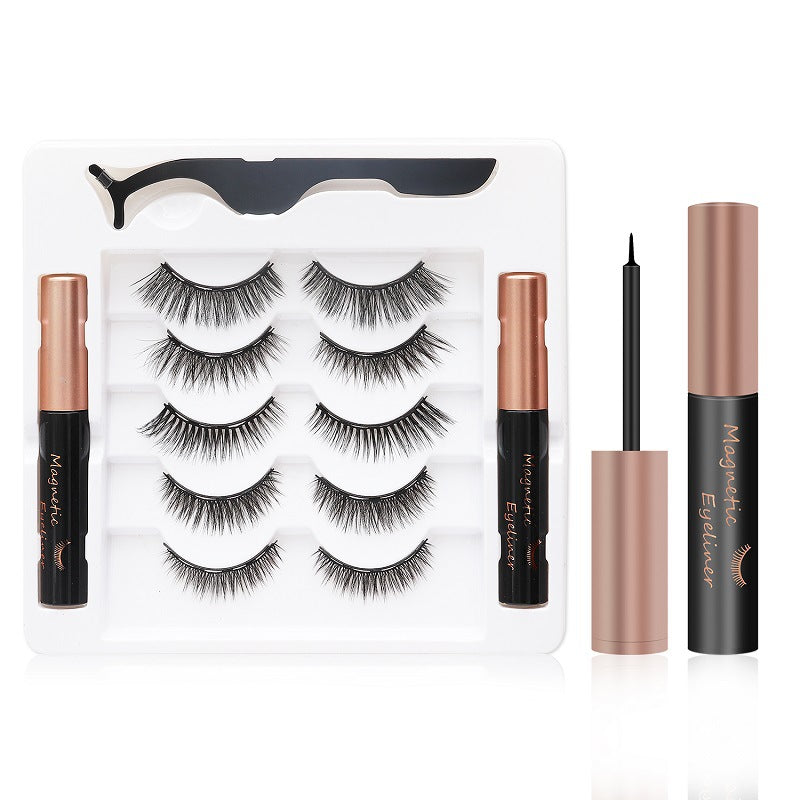 No Glue Waterproof Magnetic Lashes Eyeliner Magnetic Kit - Premium Cosmetica from My Store - Just €65.92! Shop now at KIYOO Royal Brand