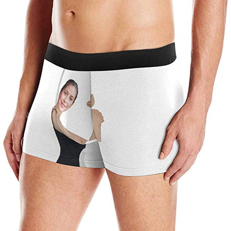 Printed Men's Underpants DIY Character Boxer Boxer Shorts