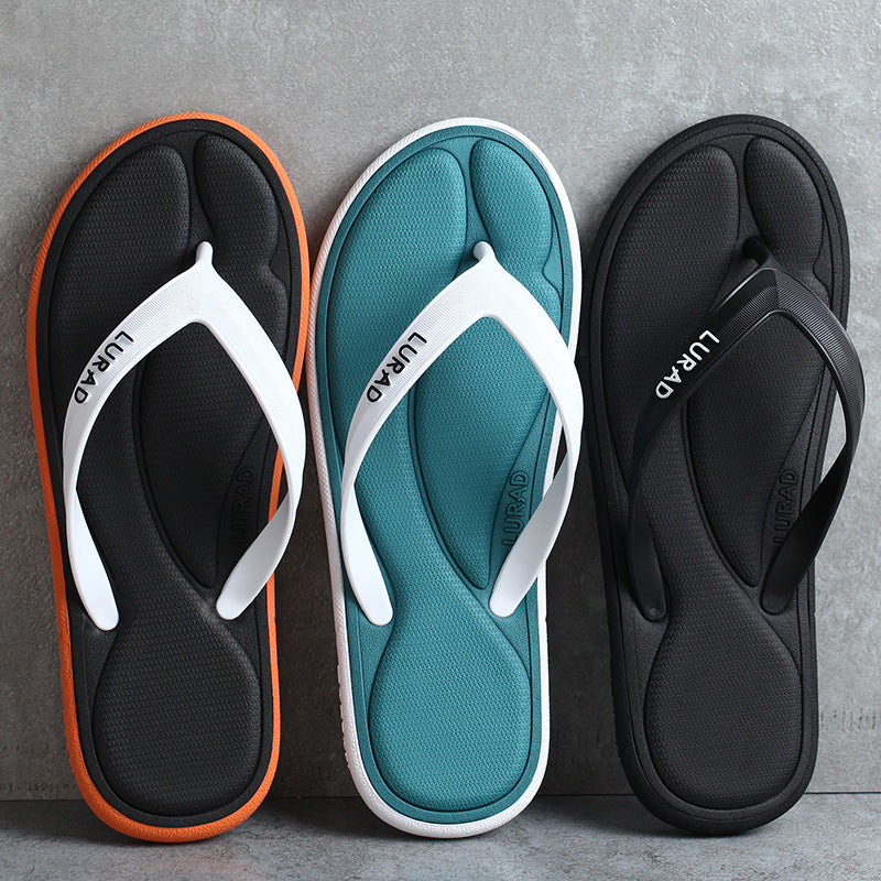 Men's Comfortable Summer Flip-Flops For Outdoor Wear Non-Slip Personality Sandals