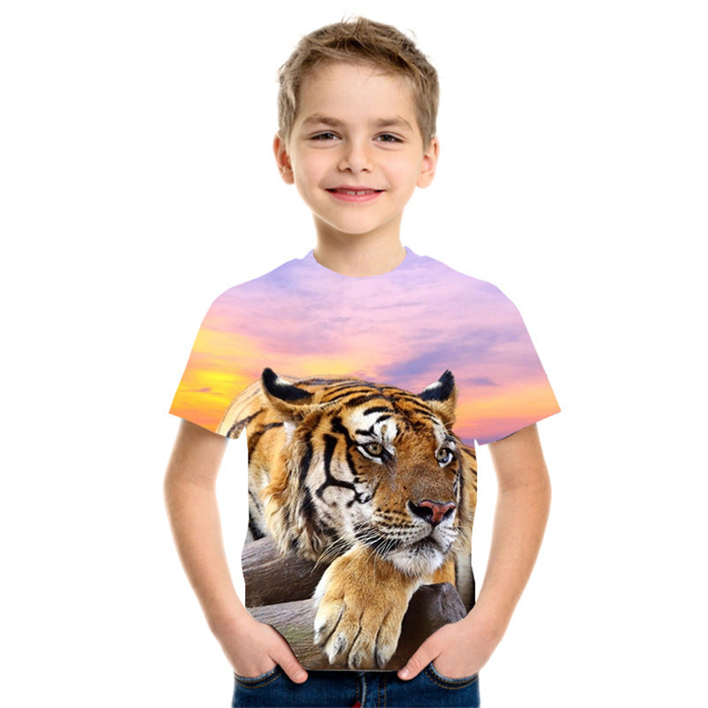 T-shirt Top met korte mouwen