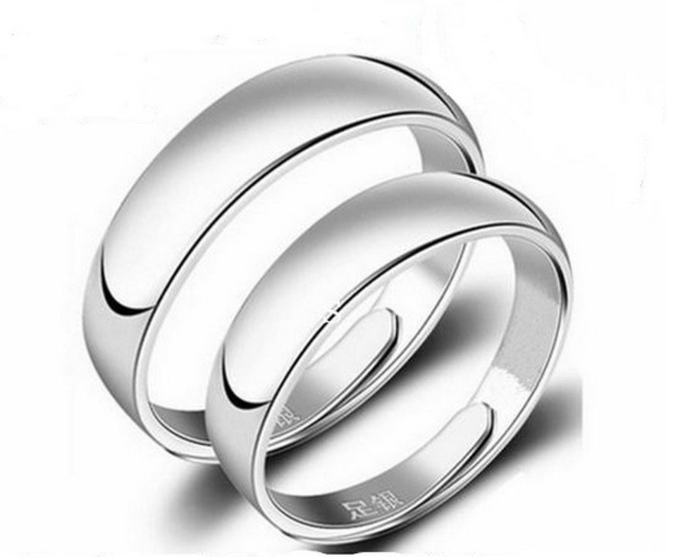 Glossy Ring Simple Men's Silver Ring - Premium Mannen Sieraden from My Store - Just €27.46! Shop now at KIYOO Royal Brand