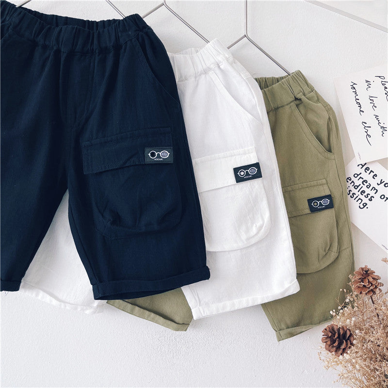 Children's Clothing Boys Summer Casual Shorts Five-point Pants - Premium Jongens broeken from My Store - Just €27.89! Shop now at KIYOO Royal Brand