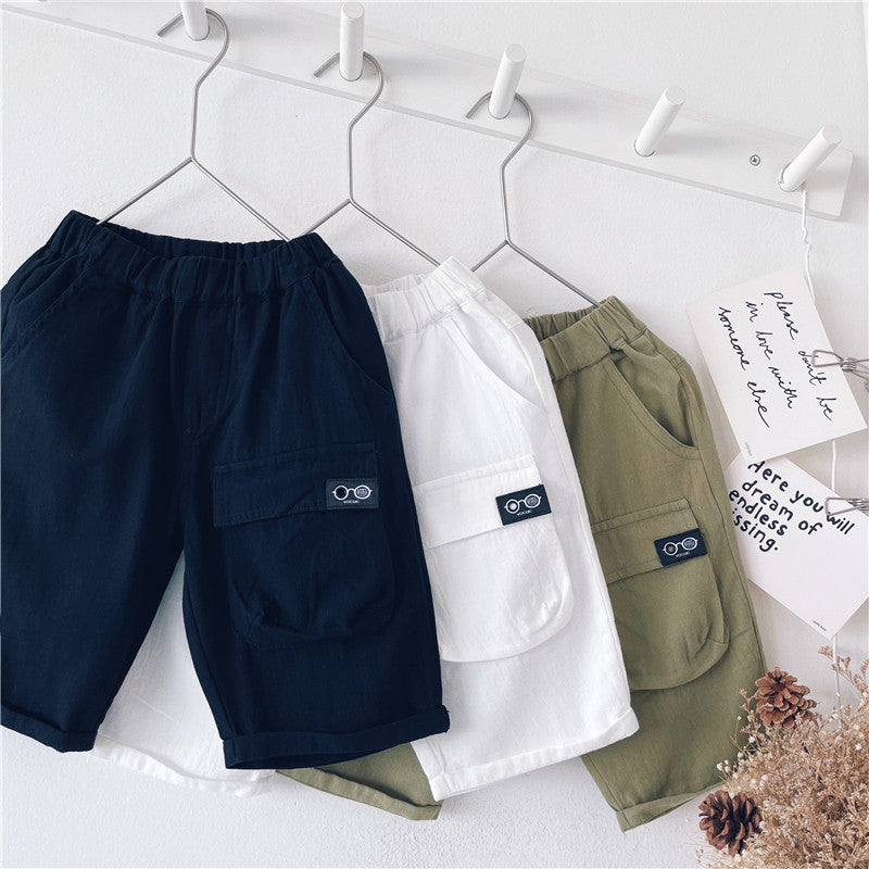 Children's Clothing Boys Summer Casual Shorts Five-point Pants - Premium Jongens broeken from My Store - Just €27.89! Shop now at KIYOO Royal Brand