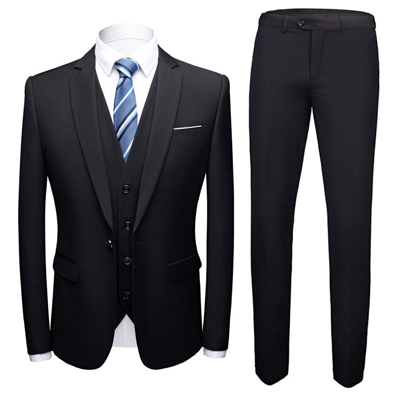 Men s Business Suits Wedding Dress Suit Set - Premium Pakken & Stropdassen from My Store - Just €115.05! Shop now at KIYOO Royal Brand