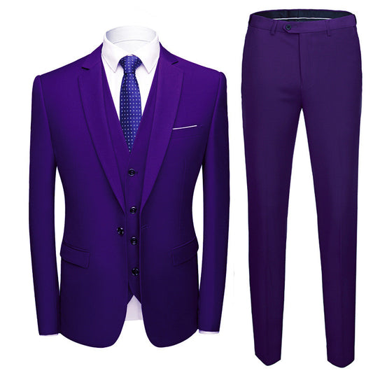 Men s Business Suits Wedding Dress Suit Set - Premium Pakken & Stropdassen from My Store - Just €115.05! Shop now at KIYOO Royal Brand