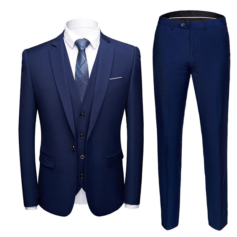 Men s Business Suits Wedding Dress Suit Set - Premium Pakken & Stropdassen from My Store - Just €115.05! Shop now at KIYOO Royal Brand