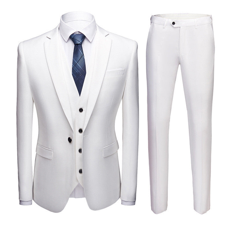 Men s Business Suits Wedding Dress Suit Set - Premium Pakken & Stropdassen from My Store - Just €115.05! Shop now at KIYOO Royal Brand