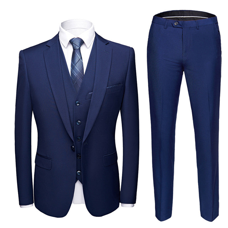 Men s Business Suits Wedding Dress Suit Set - Premium Pakken & Stropdassen from My Store - Just €115.05! Shop now at KIYOO Royal Brand