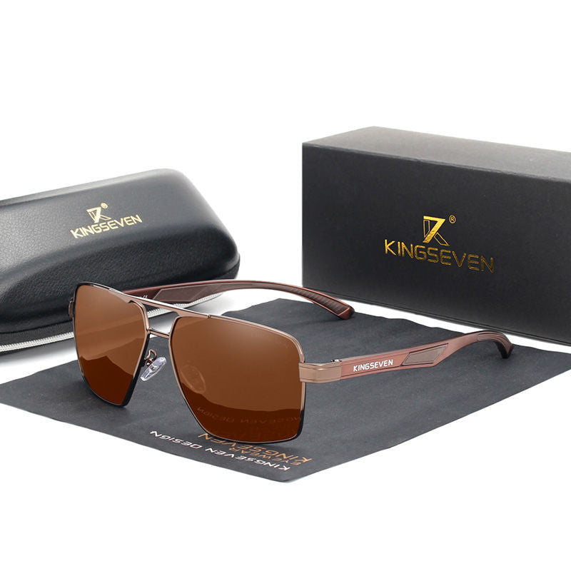 Sunglasses For Men And Women With Tthe Same Sunglasses, Handsome And Anti-ultraviolet Driving Glasses - Premium Zonnebrillen from My Store - Just €131.13! Shop now at KIYOO Royal Brand