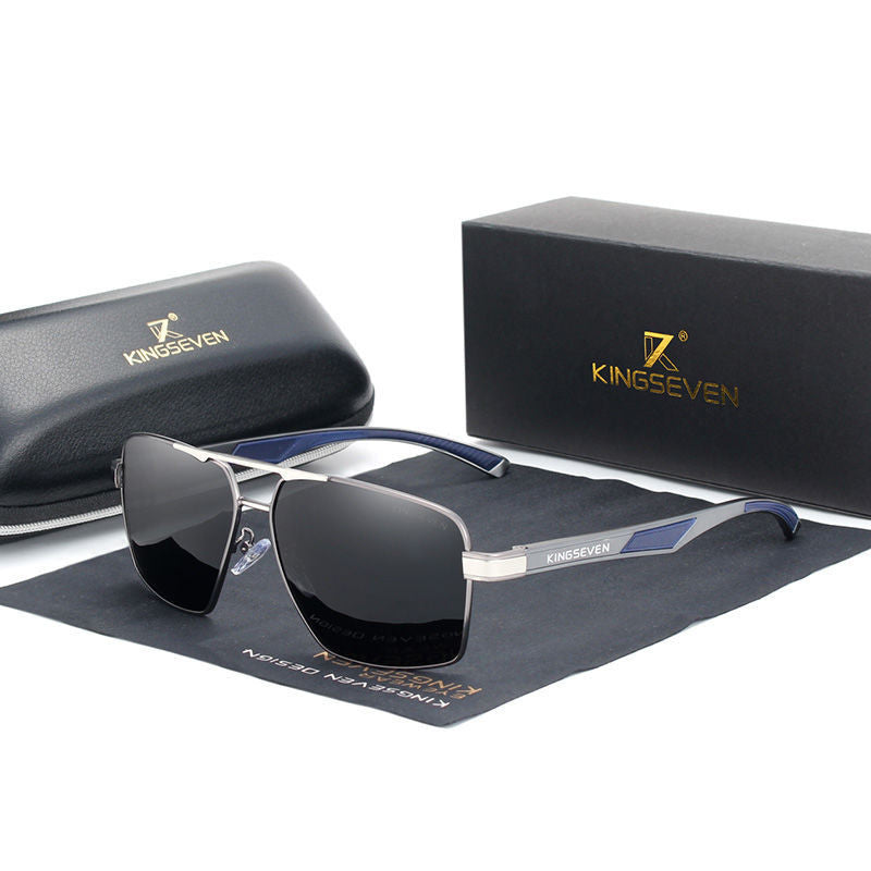 Sunglasses For Men And Women With Tthe Same Sunglasses, Handsome And Anti-ultraviolet Driving Glasses - Premium Zonnebrillen from My Store - Just €131.13! Shop now at KIYOO Royal Brand