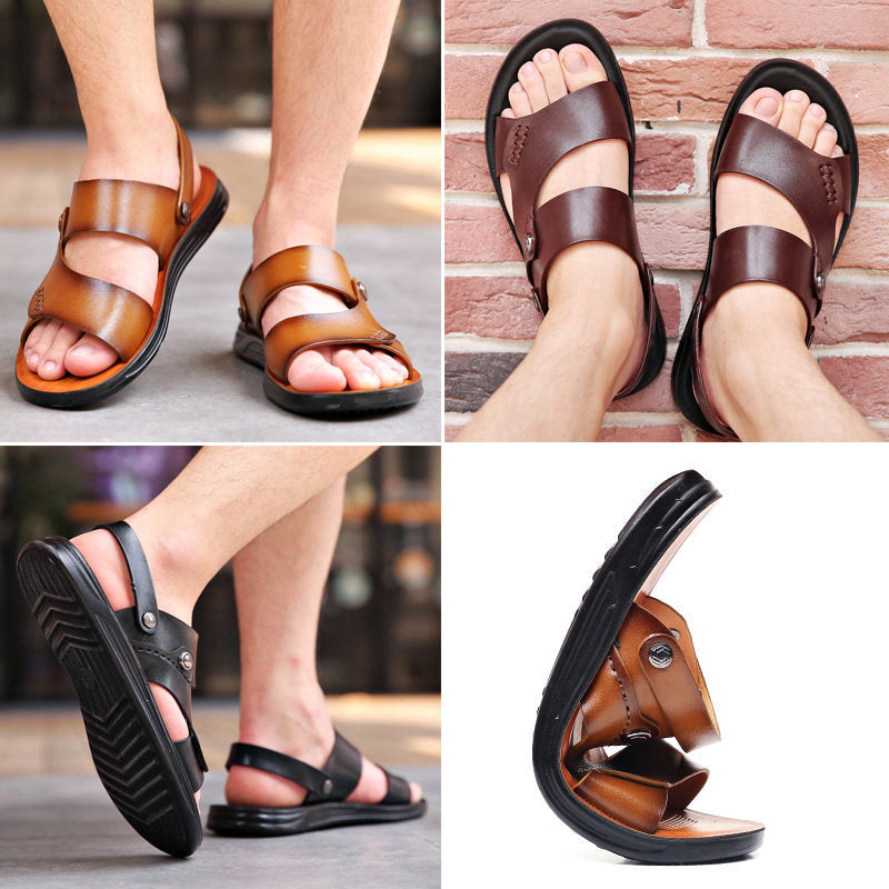 Sandals And Slippers For Outdoor Driving Sandals - Premium Sandalen & Slippers from My Store - Just €45.17! Shop now at KIYOO Royal Brand