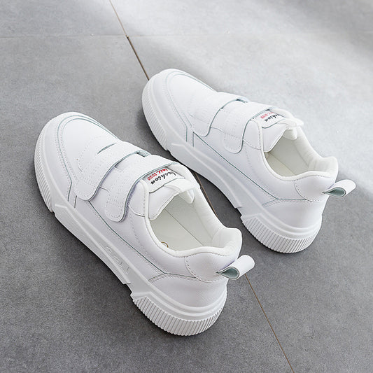 Sneakers Solid Lace-up Low Cut Breathable Casual Ladies Shoes - Premium Dames sportschoenen from My Store - Just €28.46! Shop now at KIYOO Royal Brand