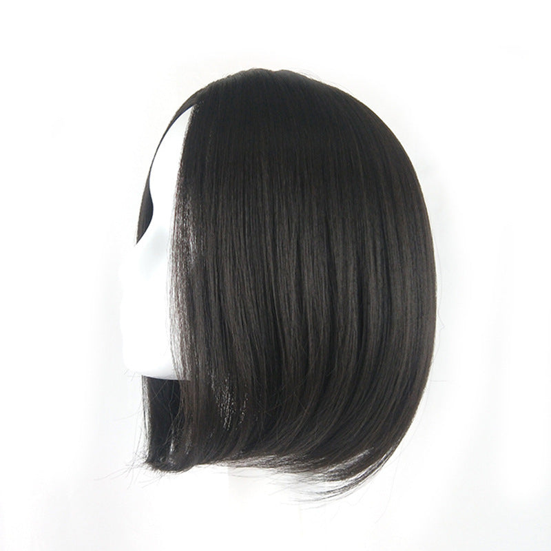 Wig Women Short Human Hair Wigs Bob Brazilian Black Women Remy - Premium Pruiken/Waves from My Store - Just €37.61! Shop now at KIYOO Royal Brand