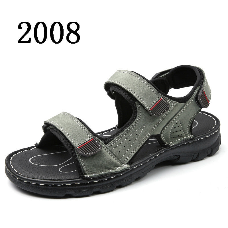 Summer Sandals Men's Velcro Sandals And Slippers