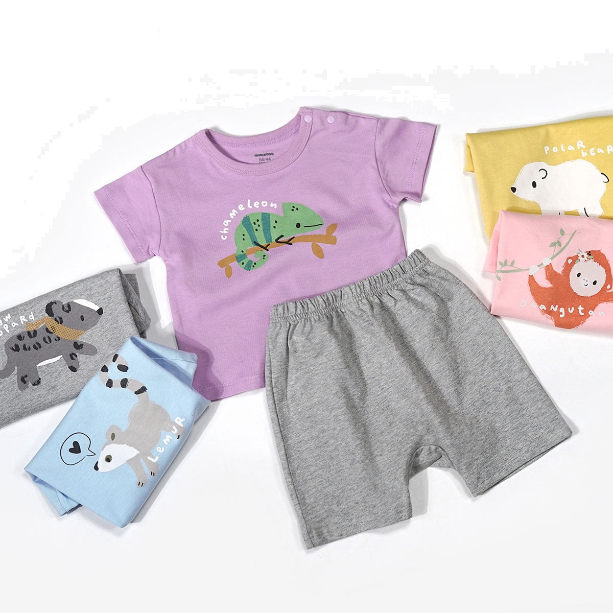 Westerse stijl baby katoenen T-shirt met korte mouwen, korte broek - Premium Jongens broeken from My Store - Just €23.42! Shop now at KIYOO Royal Brand