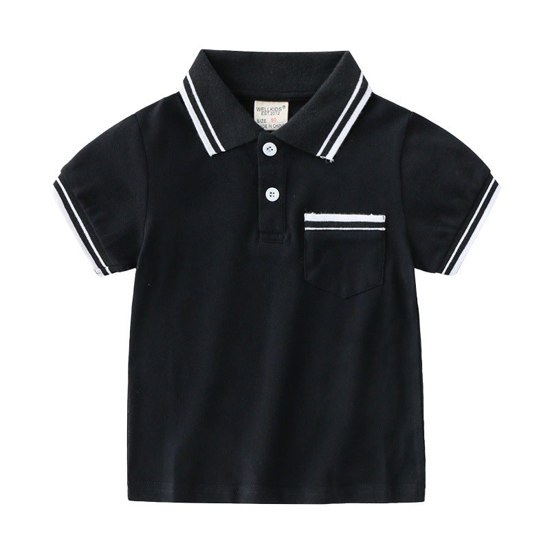 Boys' T-Shirt Summer Polo Shirt - Premium T-shirt Jongens from My Store - Just €17.50! Shop now at KIYOO Royal Brand