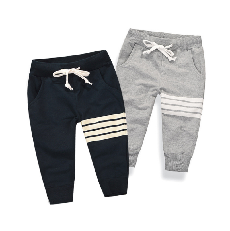 Boys casual sweatpants 2021 autumn new children's wear pants children's full cotton pants trousers one generation