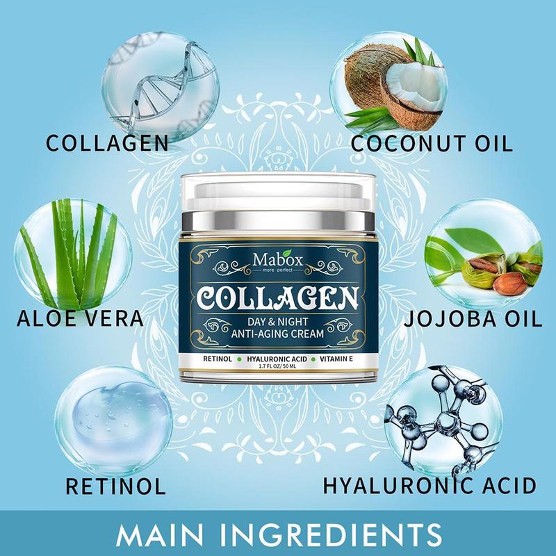 Collagen  Moisturizing Facial Cream Skin Care - Premium Cosmetica from My Store - Just €31.97! Shop now at KIYOO Royal Brand