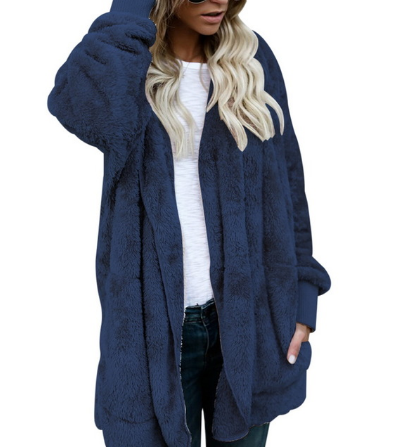 Women's Plush Warm Cotton Coat - Premium Dames Jassen from My Store - Just €27.76! Shop now at KIYOO Royal Brand