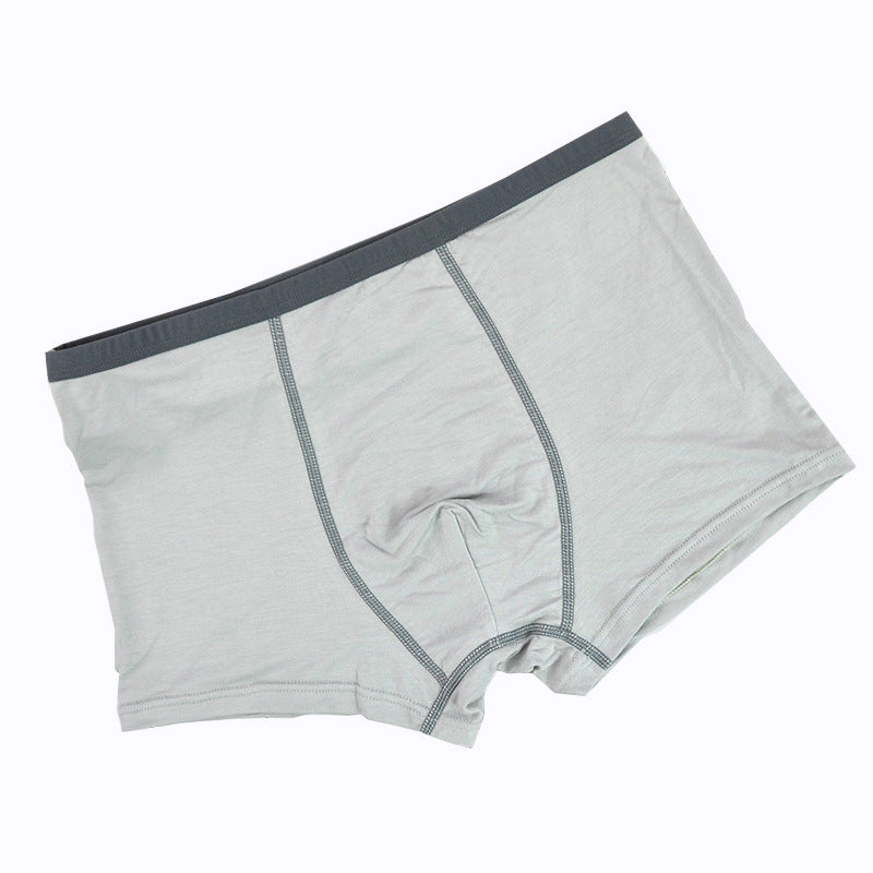 Sweat-absorbent U-convex boxer briefs