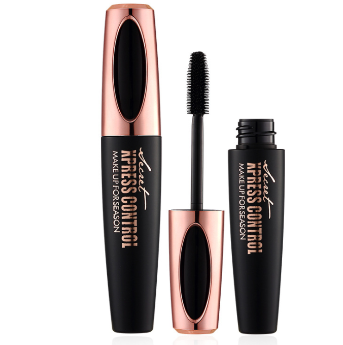 Long Curling Mascara Makeup Eyelash Black Waterproof Fiber Mascara Eye Lashes