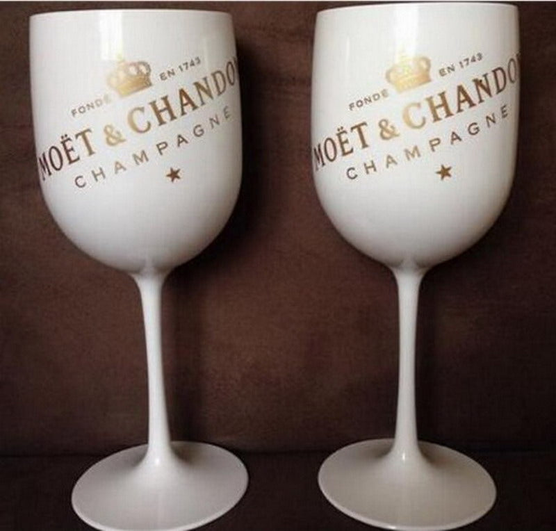 Plastic champagne glass