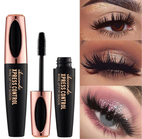 4D Mascara met Borstel Van Zijdevezels - Premium Cosmetica from My Store - Just €17.42! Shop now at KIYOO Royal Brand