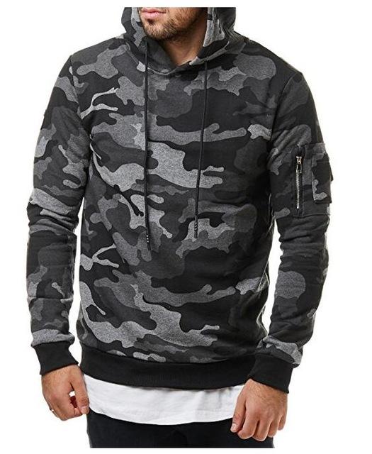 Camouflage hoodies voor heren - Premium Truien & Sweaters from My Store - Just €34.52! Shop now at KIYOO Royal Brand