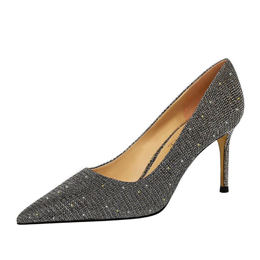 Shallow pointed high heels - Premium Hakken from My Store - Just €43.65! Shop now at KIYOO Royal Brand