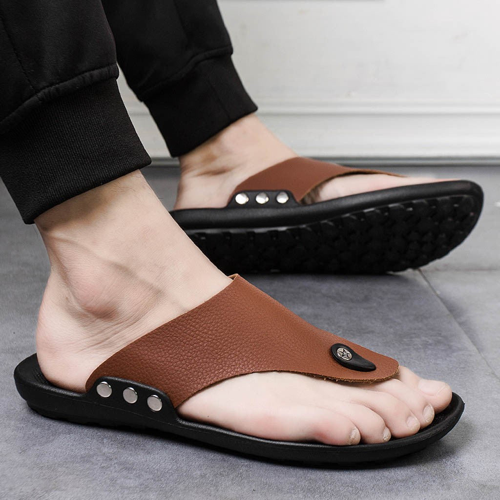 Men's flip flops - Premium Sandalen & Slippers from My Store - Just €19.85! Shop now at KIYOO Royal Brand