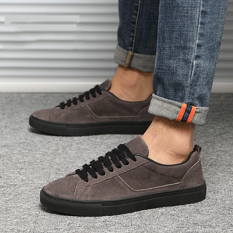 Sneakers Men's Genuine Leather Spring Style Fashion Brand Suede Suede - Premium Sneakers from My Store - Just €60.46! Shop now at KIYOO Royal Brand