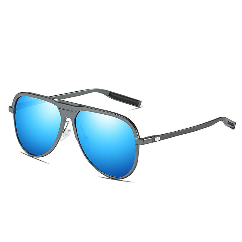 Fashion Personality Aluminum Magnesium Men's Sunglasses - Premium Zonnebrillen from My Store - Just €41.15! Shop now at KIYOO Royal Brand