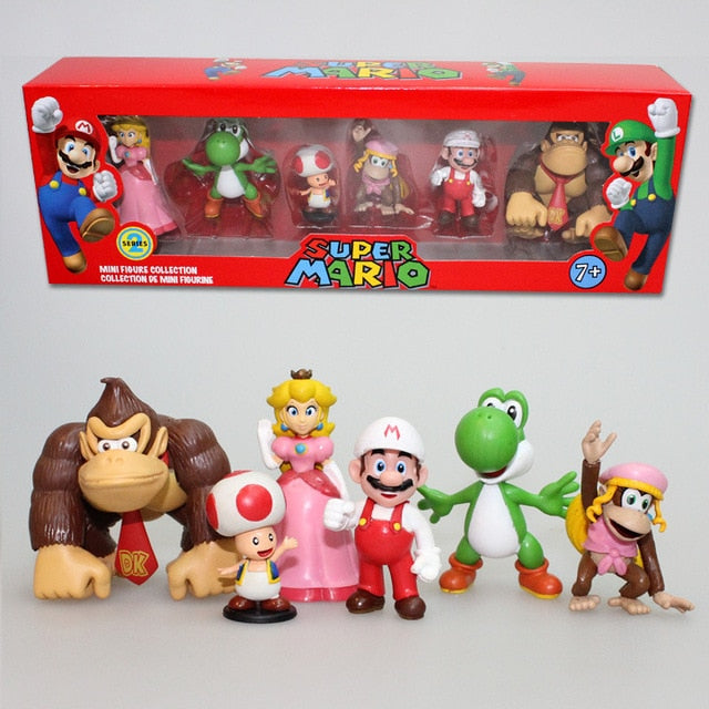 Super Mario Bros PVC Action Figure Toys - Premium  from My Store - Just €32.20! Shop now at KIYOO Royal Brand