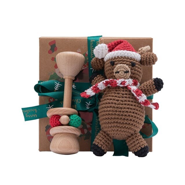 1Set baby kerst rammelaars speelgoed - Premium  from My Store - Just €46! Shop now at KIYOO Royal Brand