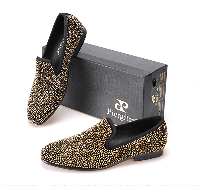 Zwart gouden diamant  Lefu schoenen - Premium Loafers from My Store - Just €280.79! Shop now at KIYOO Royal Brand