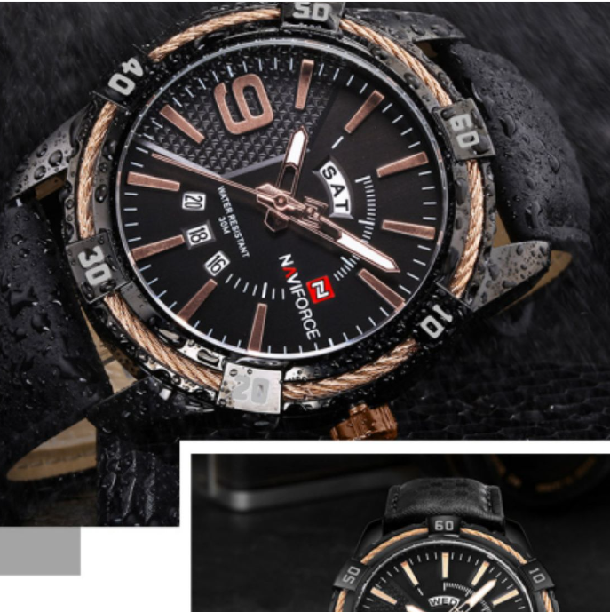 Men's Fashion Trend Personality Sports Large Dial Quartz Watch