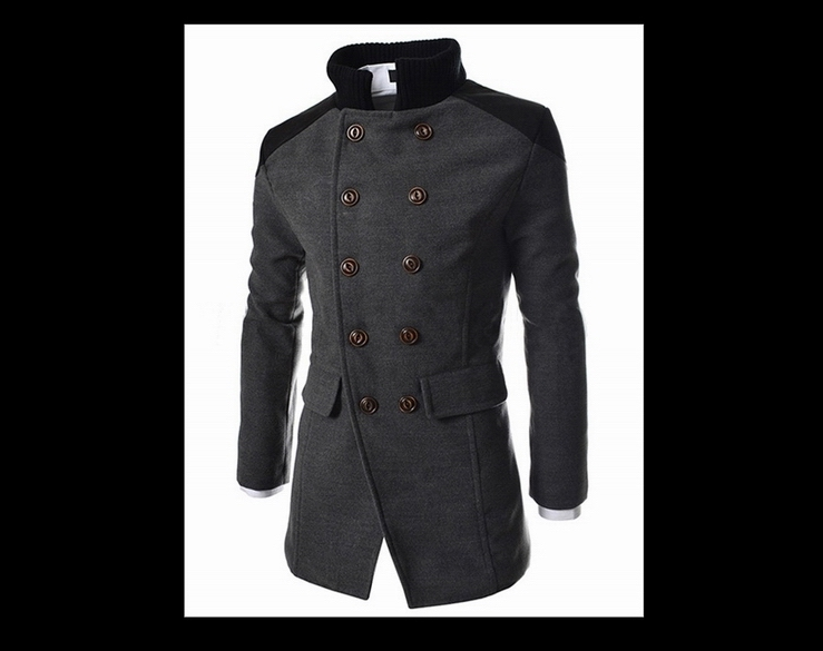 Double faced warm coat - Premium Jassen from My Store - Just €53.09! Shop now at KIYOO Royal Brand