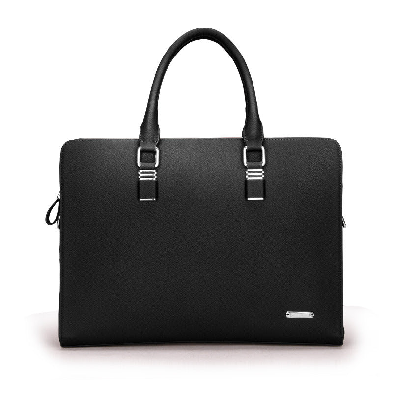 Leather business men's handbag - Premium Tassen & Rugtassen from My Store - Just €139.94! Shop now at KIYOO Royal Brand