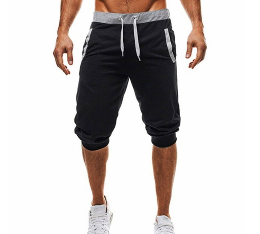 Summer New Wish Hot Hit Color Casual Cropped Trousers Sports Pants Men's Trousers - Premium korte broeken/shirts from My Store - Just €24.64! Shop now at KIYOO Royal Brand