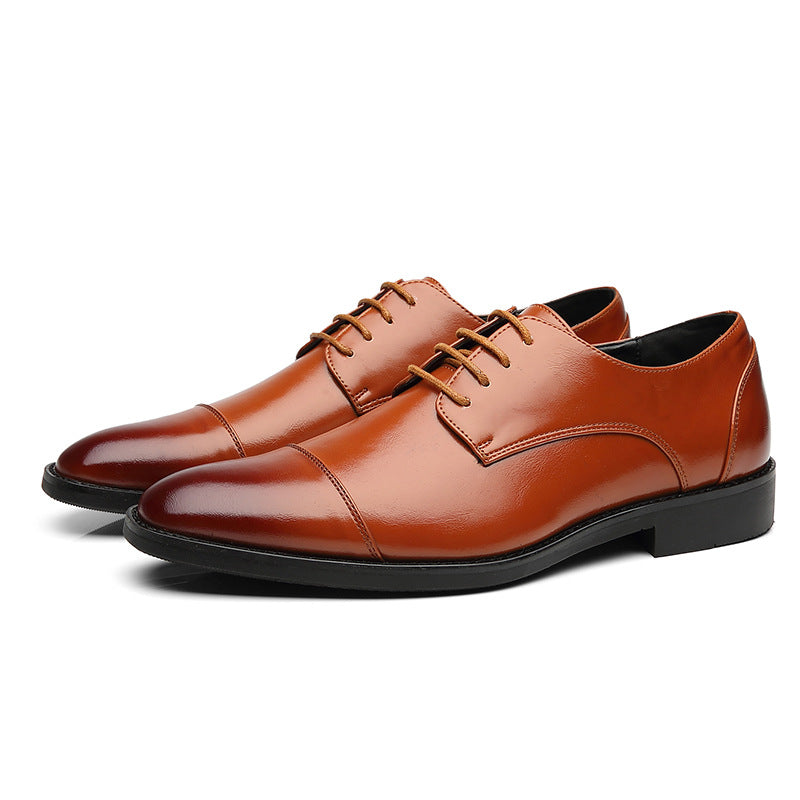 British style business shoes for men - Premium veterschoenen from My Store - Just €68.63! Shop now at KIYOO Royal Brand