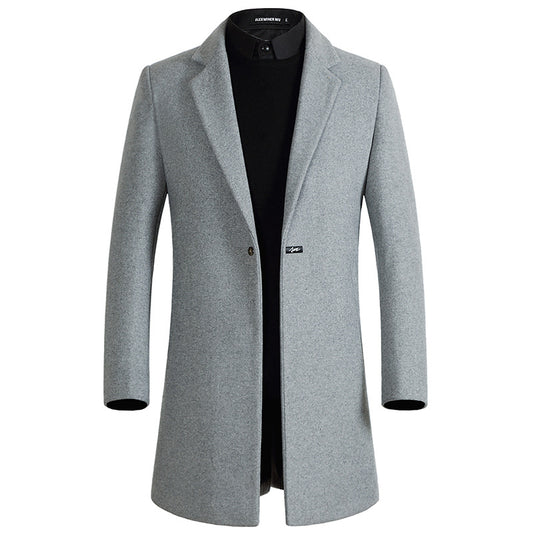 Men's Casual Thick Slim Coat