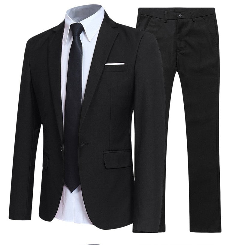 Suit 3-piece Suit Men Get Married In Business - Premium Pakken & Stropdassen from My Store - Just €17.04! Shop now at KIYOO Royal Brand