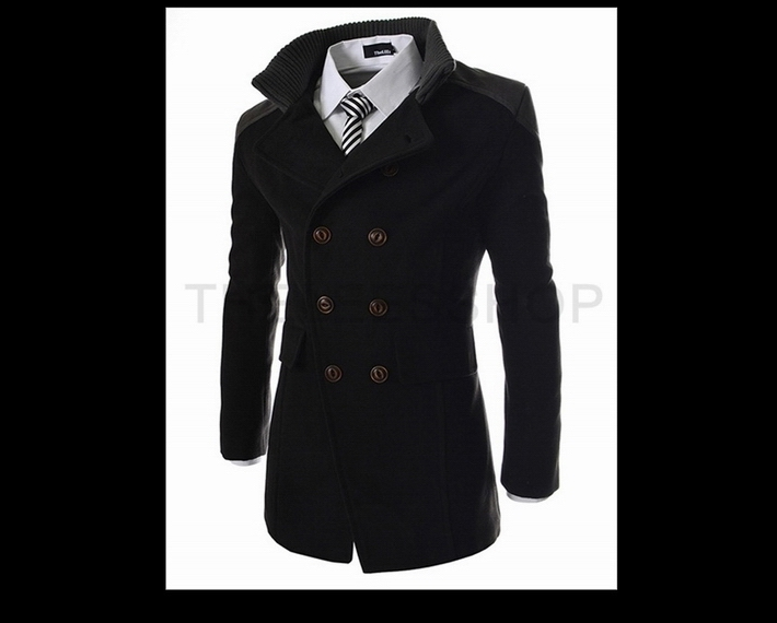 Double faced warm coat - Premium Jassen from My Store - Just €53.09! Shop now at KIYOO Royal Brand