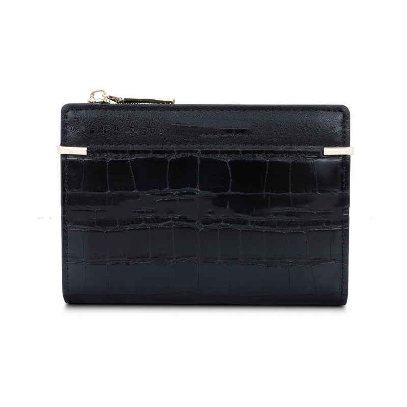 Women's Short Buckle Two Fold Small Purse - Premium Portemennees from My Store - Just €18.44! Shop now at KIYOO Royal Brand