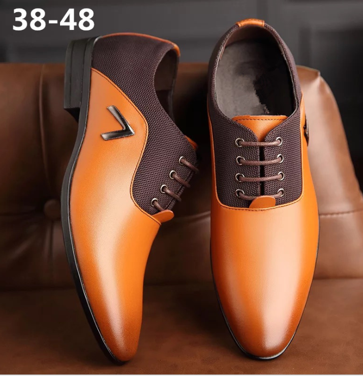 zakelijke leren schoenen - Premium veterschoenen from My Store - Just €45.46! Shop now at KIYOO Royal Brand