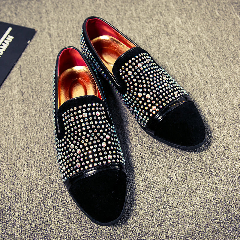 Studded leather shoes - Premium Loafers from My Store - Just €72.14! Shop now at KIYOO Royal Brand