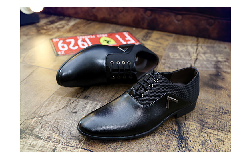 zakelijke leren schoenen - Premium veterschoenen from My Store - Just €45.46! Shop now at KIYOO Royal Brand