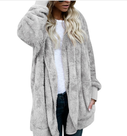 Women's Plush Warm Cotton Coat - Premium Dames Jassen from My Store - Just €27.76! Shop now at KIYOO Royal Brand